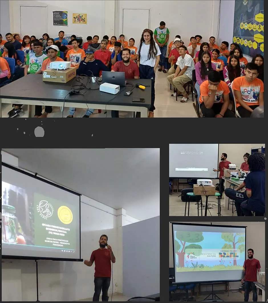 Palestra do projeto Mente Aberta